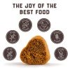 Hemp Calming Chews for Dogs with Vitamins and Minerals Natural Dog Calming Treats with Hemp Oil Help Your Dog Relax During Thunderstorms Separation Ca